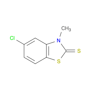 2(3H)-Benzothiazolethione, 5-chloro-3-methyl-