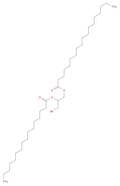 Octadecanoic acid, 3-bromo-2-[(1-oxohexadecyl)oxy]propyl ester