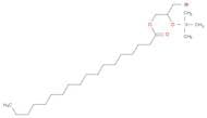 Octadecanoic acid, 3-bromo-2-[(trimethylsilyl)oxy]propyl ester