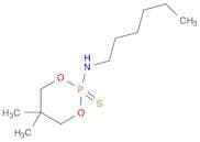 1,3,2-Dioxaphosphorinan-2-amine, N-hexyl-5,5-dimethyl-, 2-sulfide