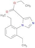 1H-Imidazole-5-carboxylic acid, 1-(2,6-diethylphenyl)-, ethyl ester
