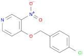 Pyridine, 4-[(4-chlorophenyl)methoxy]-3-nitro-