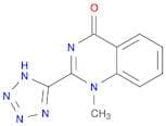 4(1H)-Quinazolinone, 1-methyl-2-(1H-tetrazol-5-yl)-