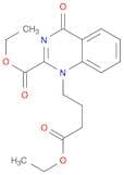 1(4H)-Quinazolinebutanoic acid, 2-(ethoxycarbonyl)-4-oxo-, ethyl ester