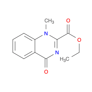 2-Quinazolinecarboxylic acid, 1,4-dihydro-1-methyl-4-oxo-, ethyl ester
