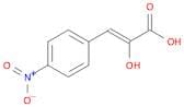 2-Propenoic acid, 2-hydroxy-3-(4-nitrophenyl)-, (2Z)-