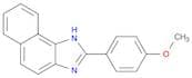 1H-Naphth[1,2-d]imidazole, 2-(4-methoxyphenyl)-
