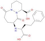 (5S,8S)-5-[[(1S)-1-CARBOXY-3-PHENYL-PROPYL]AMINO]-2,6-DIOXO-1,7-DIAZABICYCLO[5.4.0] UNDECANE-8-CAR…