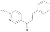 2-Propen-1-one,1-(6-methyl-3-pyridinyl)-3-phenyl-