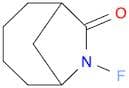 7-Azabicyclo[4.2.1]nonan-8-one, 7-fluoro-