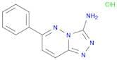 1,2,4-Triazolo[4,3-b]pyridazin-3-amine, 6-phenyl-, hydrochloride
