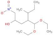 2-Heptanol, 4-(diethoxymethyl)-5-methyl-1-nitro-