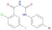 Benzamide, N-[[(4-bromophenyl)amino]carbonyl]-2-chloro-5-fluoro-