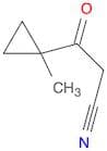3-(1-Methylcyclopropyl)-3-oxopropanenitrile