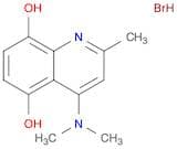 5,8-Quinolinediol, 4-(dimethylamino)-2-methyl-, hydrobromide