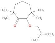 Cycloheptanone, 2,2,6,6-tetramethyl-7-[(2-methyl-2-propenyl)oxy]-