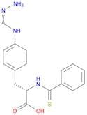 L-Phenylalanine, 4-[(aminoiminomethyl)amino]-N-(phenylthioxomethyl)-