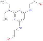 2,2'-((2-(Diethylamino)pyrimidine-4,6-diyl)bis(azanediyl))diethanol