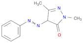 3H-Pyrazol-3-one, 2,4-dihydro-2,5-dimethyl-4-(phenylazo)-