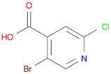 5-Bromo-2-chloroisonicotinic acid