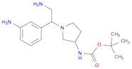 3-N-BOC-AMINO-1-[2-AMINO-1-(3-AMINO-PHENYL)-ETHYL]-PYRROLIDINE