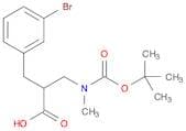 2-N-BOC-3-(3-BROMO-PHENYL)-2-METHYLAMINOMETHYL-PROPIONIC ACID