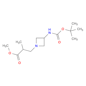 3-(3-tert-Butoxycarbonylamino-azetidin-1-yl)-2-methyl-propionic acid methyl ester
