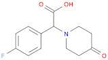 (4-FLUORO-PHENYL)-(4-OXO-PIPERIDIN-1-YL)-ACETIC ACID