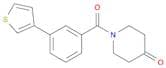1-(3-Thiophen-3-yl-benzoyl)-piperidin-4-one