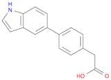 2-(4-(1H-Indol-5-yl)phenyl)acetic acid