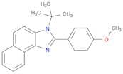 3H-Naphth[1,2-d]imidazole, 3-(1,1-dimethylethyl)-2-(4-methoxyphenyl)-