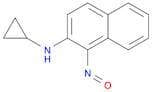 2-Naphthalenamine, N-cyclopropyl-1-nitroso-
