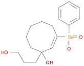 2-Cyclooctene-1-propanol, 1-hydroxy-3-(phenylselenonyl)-