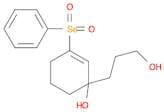 2-Cyclohexene-1-propanol, 1-hydroxy-3-(phenylselenonyl)-