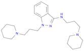 N,1-BIS[3-(PIPERIDIN-1-YL)PROPYL]INDAZOL-3-AMINE