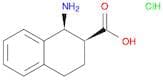 (1S,2S)-1-Amino-1,2,3,4-tetrahydronaphthalene-2-carboxylic acid hydrochloride
