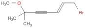 2-Hepten-4-yne, 1-bromo-6-methoxy-6-methyl-, (E)-