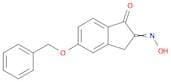 1H-Indene-1,2(3H)-dione, 5-(phenylmethoxy)-, 2-oxime