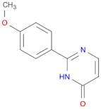 2-(4-Methoxyphenyl)pyrimidin-4(1H)-one