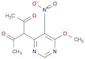 2,4-Pentanedione, 3-(6-methoxy-5-nitro-4-pyrimidinyl)-