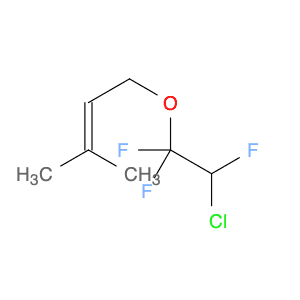 2-Butene, 1-(2-chloro-1,1,2-trifluoroethoxy)-3-methyl-