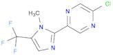 Pyrazine, 2-chloro-5-[1-methyl-5-(trifluoromethyl)-1H-imidazol-2-yl]-