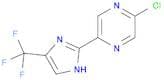Pyrazine, 2-chloro-5-[4-(trifluoromethyl)-1H-imidazol-2-yl]-