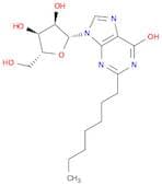 Inosine, 2-heptyl-