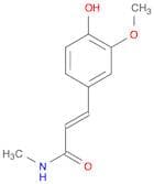 2-Propenamide, 3-(4-hydroxy-3-methoxyphenyl)-N-methyl-, (E)-