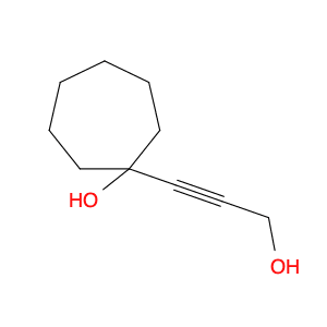 Cycloheptanol, 1-(3-hydroxy-1-propynyl)-