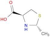 4-Thiazolidinecarboxylicacid, 2-methyl-, (2R-trans)- (9CI)