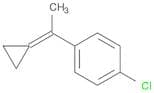 Benzene, 1-chloro-4-(1-cyclopropylideneethyl)-
