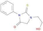 4-Imidazolidinone, 1-(2-hydroxyethyl)-3-phenyl-2-thioxo-