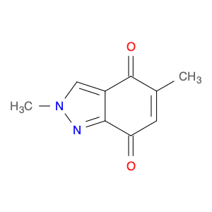 2H-Indazole-4,7-dione, 2,5-dimethyl-